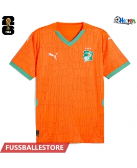 Günstige Elfenbeinküste Heimtrikot WM 2026 Kurzarm